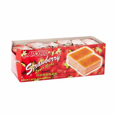 APOLLO Strawberry Layer Cake (22G x 24)
