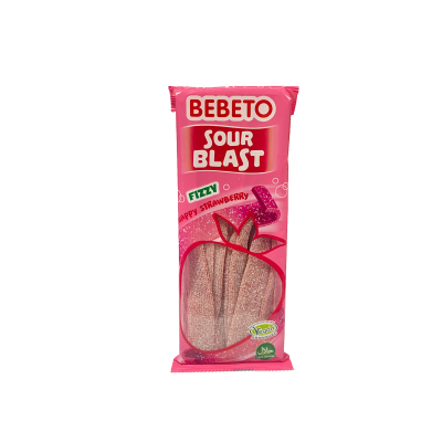 BEBETO Sour Blast Strawberry 180g