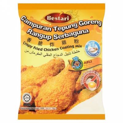 BESTARI Crispy Fried Chicken Coating Mix 1kg