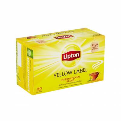 LIPTON Yellow Teabags 50 bags