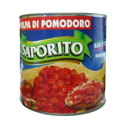 Saporito Diced/ Chopped Tomato